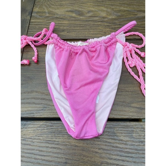 BAOBAB LULA SIDE TIE STRING SWIM BOTTOM pink L - Picture 6 of 12